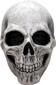 White Skull Latex Mask