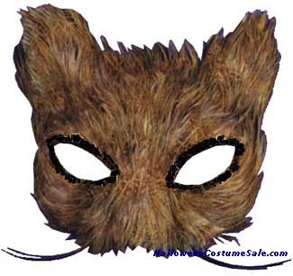 MASK,CAT FEATHER NATURAL