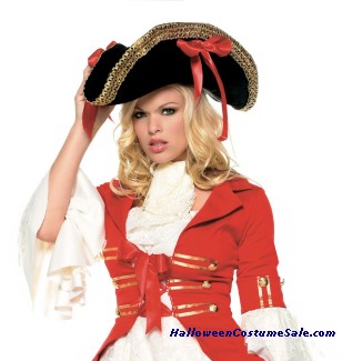 PIRATE HAT ADULT DELUXE