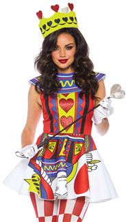 Womens Card Queen Costume