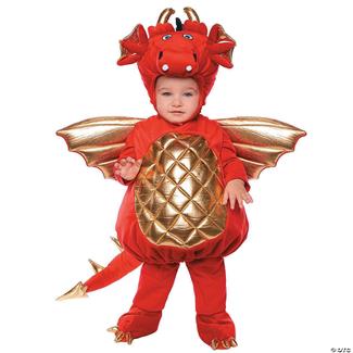 Baby’s Red Dragon Costume