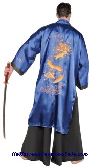 SAMURAI BLUE ADULT COSTUME