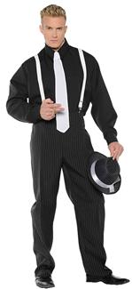GANGSTER MENS ADULT PLUS SIZE COSTUME
