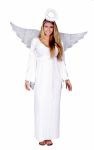 Classic Angel Adult Costume includes dress &amp; tinsel halo.