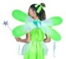 &nbsp;&nbsp;&nbsp;Pixie wings - Green fairy wings - 24"x10" (Child).