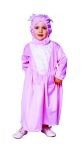 Cute-T-Princess costume includes dress with hood.