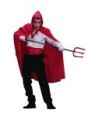 45" Hooded Cape - Red (Nylon).
