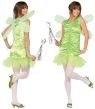Fairy Costume inlcudes velvet dress with attached petticoat skirt and invisible zipper.