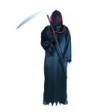 Warlord costume includes hooded collar, robe &amp; sash.