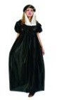 Renaissance Madien Suede costume includes sequin dress &amp; hat. 