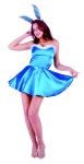 Cocktail Waitress costume includes satin dress with attached petticoat, collar, cuffs and ears. Back zipper closure. Also available in Plus Size:&nbsp;<a href="/Cocktail-Waitress-Grp-123Z81473-plus.aspx">Z81473-plus</a>.