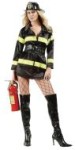 Fire Fighter costume includes front double zipper dress, vinyl belt &amp; helmet. Also available in Plus Size:&nbsp;<a href="/FIRE-FIGHTER-COSTUME-Grp-123Z81491-plus.aspx">Z81491-plus</a>.