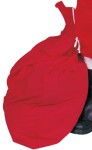 Santas Bag - Get the santas gift bag - Red, 30"x36".