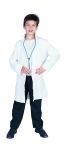 This Doctors Lab Coat works great as part of an einstien costume or for career day at school. Costumes includes : white buttonless jacket and stethoscope.