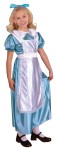 Alice costume - A great costume if you are looking for a Alice in Wonderland. This Alice blue gown comes with light blue dress, white apron and blue bow.