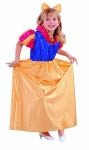 Snow White costume includes dress &amp; headpiece - Material : Satin.