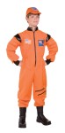 Shuttle Hero Child Costume - Includes orange jumpsuit and cap. Made of Poplin fabric.