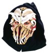 Nasty Toothy Nightmare on Belmont Skull Mask - Hood Included. Full Over the Head Latex Hand Painted Mask