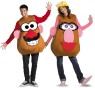 Deluxe Mr. Potato Head Adult Costume - Foam overlay with attached ears, detachable male eyes, nose, moustache, mouth, and includes female hat, eyes, nose, and lips so you can change to Mrs Potato Head! Extra value-two for one!