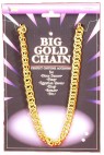 Gold Chain - Perfect Accessory For Any Disco Dancer- Pimp- Egyptian Queen King- Roman- And Many More! Thick gold neck chain.