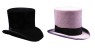 One of our best quality hats. Tall than a top hat, this is the hat for all grand occasions. Black or gray. Different sizes of both colors available.