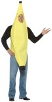 Banana Adult Costume - Over the head tunic with face hole. One size fits most adults.