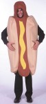 One Piece Polyfoam costume of Wiener in a bun. One size fits most adults.