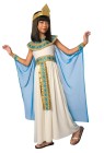 Cleopatra Child Costume - Cleopatra comes with an elegant long dress with attached sequin belt, sequin collar and attached cape with wrist cuffs. Its topped off with a headpiece fit for a queen!