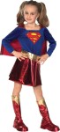 Includes two tone dress with matching cape, lame belt and matching boot tops. *Trademark and Copyright of DC Comics. 