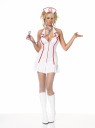 Adult Head Nurse Costume - Includes sexy halter zipper front dress, matching headpiece and stethoscope. Stockings and boots not included. Also available in Plus size - Style <SPAN id=lbloldsku class=smallstyle><FONT color=#000000><A href="adult-head-nurse-costume---plus-size-grp-123ua83050-plus.aspx">YFZ16949-Plus</A></FONT></SPAN>
